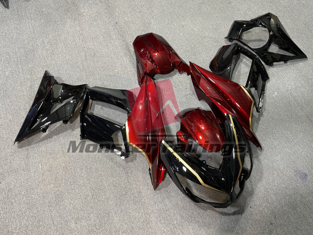 Candy Red ABS fairings for Kawasaki Z1000 2010 - 2013 - premium OEM fit kit by Monster Fairings