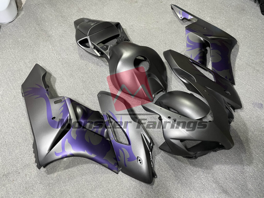 Gray Purple Dragon ABS fairings for Honda CBR1000RR 2004 - 2005 - premium OEM fit kit by Monster Fairings