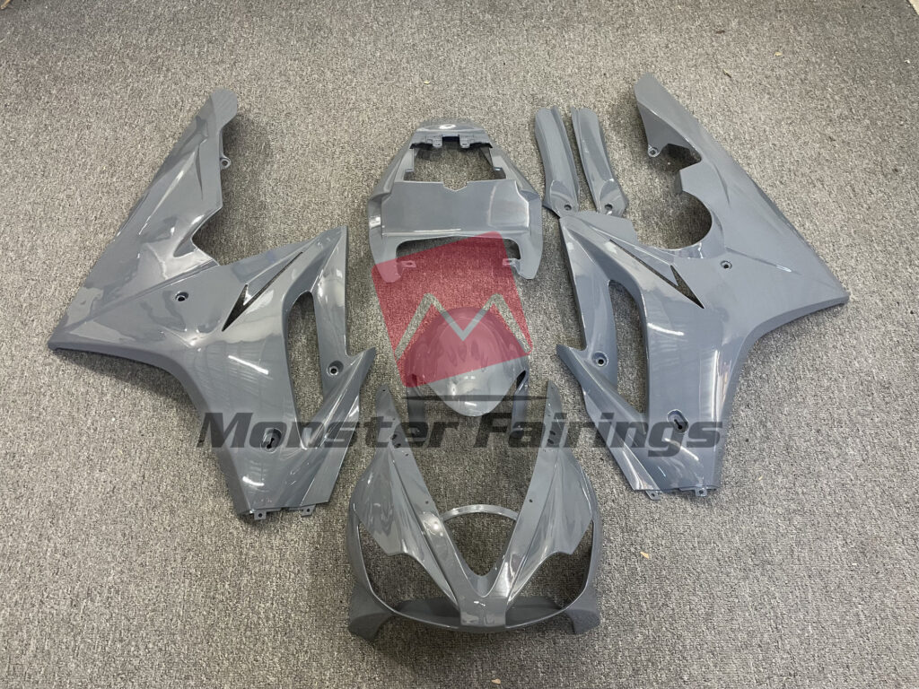 Triumph Daytona 675 2006 - 2008 Nardo Gray ABS fairings - custom motorcycle bodywork kit by Monster Fairings