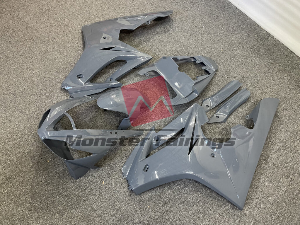 Triumph Daytona 675 custom ABS fairings 2006 - 2008 in Nardo Gray - durable replacement kit, Monster Fairings