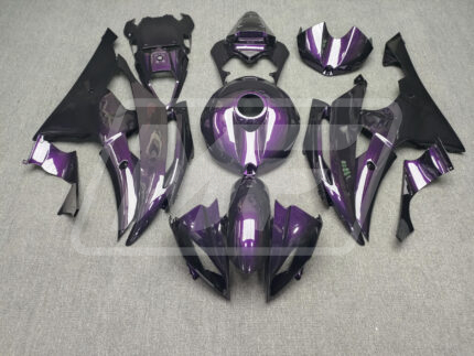 Yamaha R6 2008-2016 Gloss Dark Purple ABS Fairings | Monster Fairings