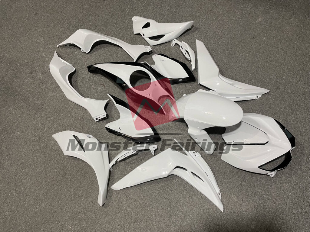 Gloss White Black ABS fairings for Kawasaki Z1000 2010 - 2013 - premium OEM fit kit by Monster Fairings