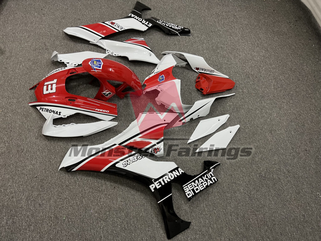 2020 - 2025 Yamaha R1 Petronas OEM Style fairing set - ABS injection, custom painted by Monster Fairings