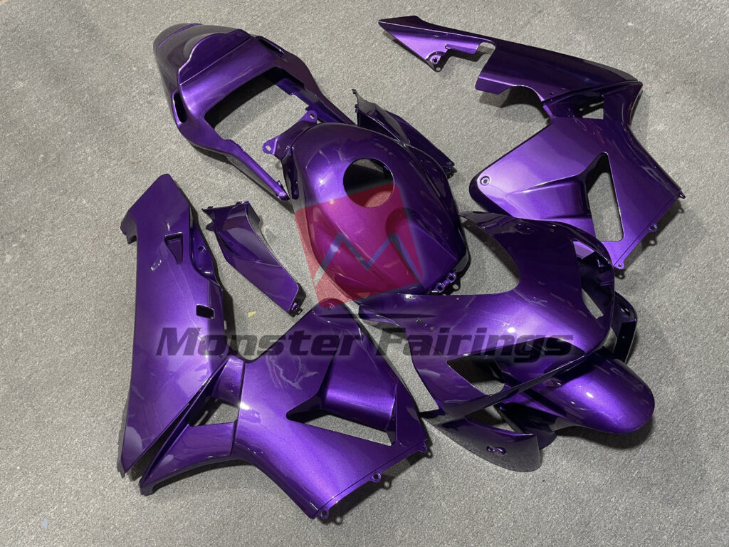 Honda CBR600RR custom ABS fairings 2003 - 2004 in Pearl Purple - durable replacement kit, Monster Fairings