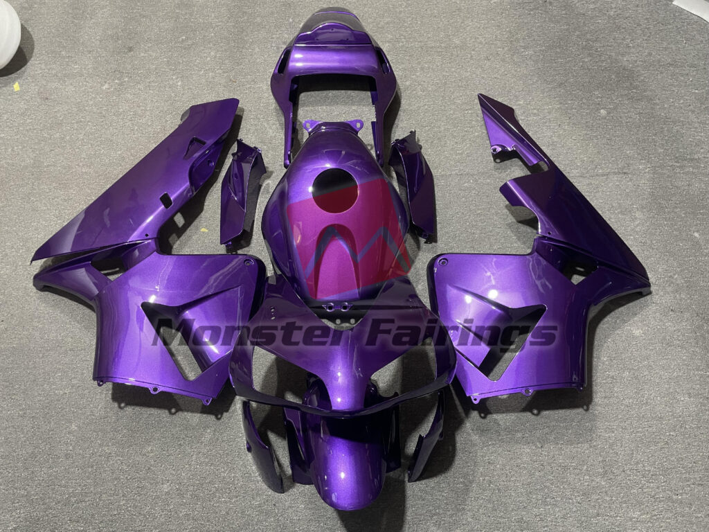 Honda CBR600RR 2003 - 2004 Pearl Purple ABS fairings - custom motorcycle bodywork kit by Monster Fairings