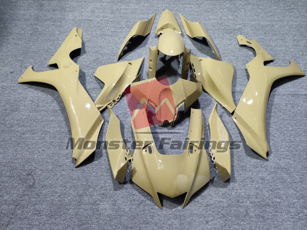 Yamaha R1 2020 - 2025 Desert Tan ABS fairings - custom motorcycle bodywork kit by Monster Fairings