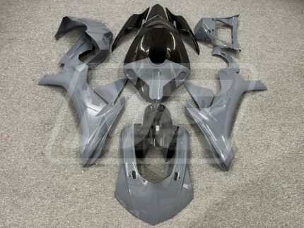 Yamaha R1 2015-2019 Gloss Nardo Gray Carbon Fiber Style ABS Fairings | Monster Fairings