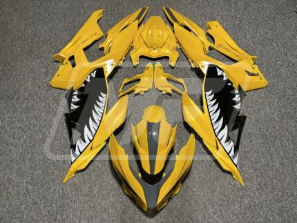 Kawasaki Ninja 400 2018-2024 Yellow Venom ABS Fairings | Monster Fairings