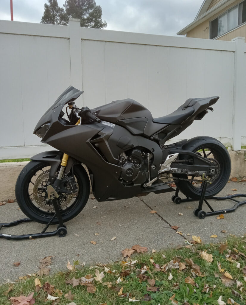 Monster Fairings ABS fairing kit for Honda CBR1000RR 2017 - 2025 - Matte Gray, precise OEM fit