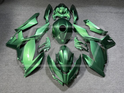 Kawasaki Ninja 400 2018-2024 Gloss Emerald Green ABS Fairings | Monster Fairings