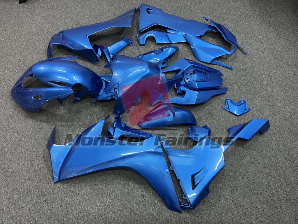 2017 - 2025 Honda CBR1000RR Light Blue fairing set - ABS injection, custom painted by Monster Fairings
