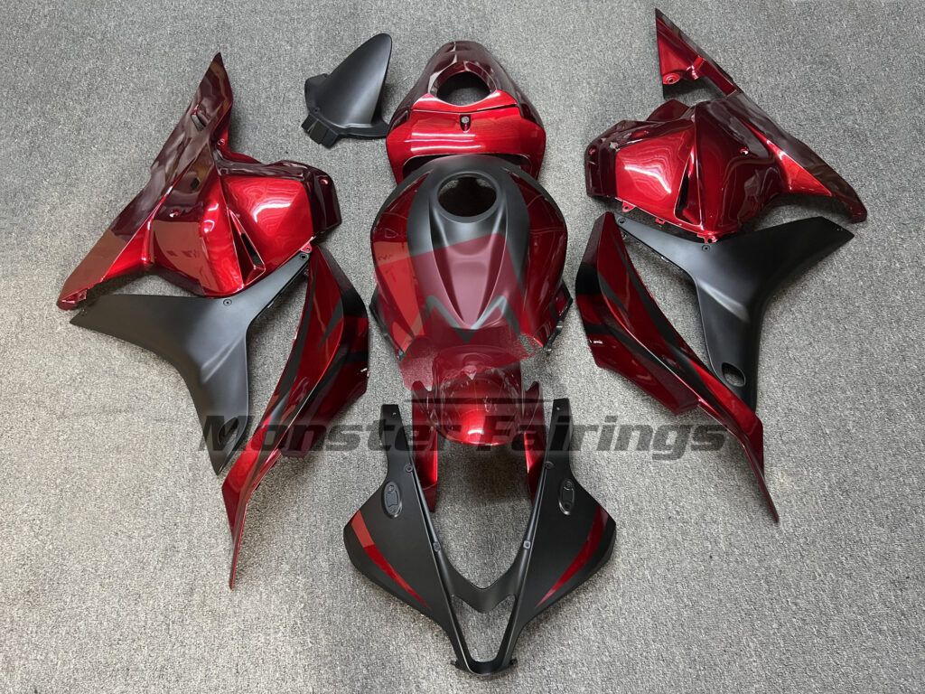 Honda CBR600RR 2009 - 2012 Maroon Red ABS fairings - custom motorcycle bodywork kit by Monster Fairings