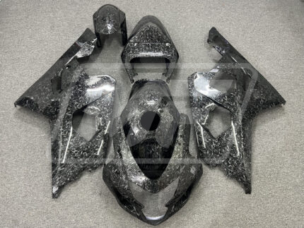 Suzuki GSXR 600-750 2004-2005 Forged Carbon Fiber Style ABS Fairings | Monster Fairings