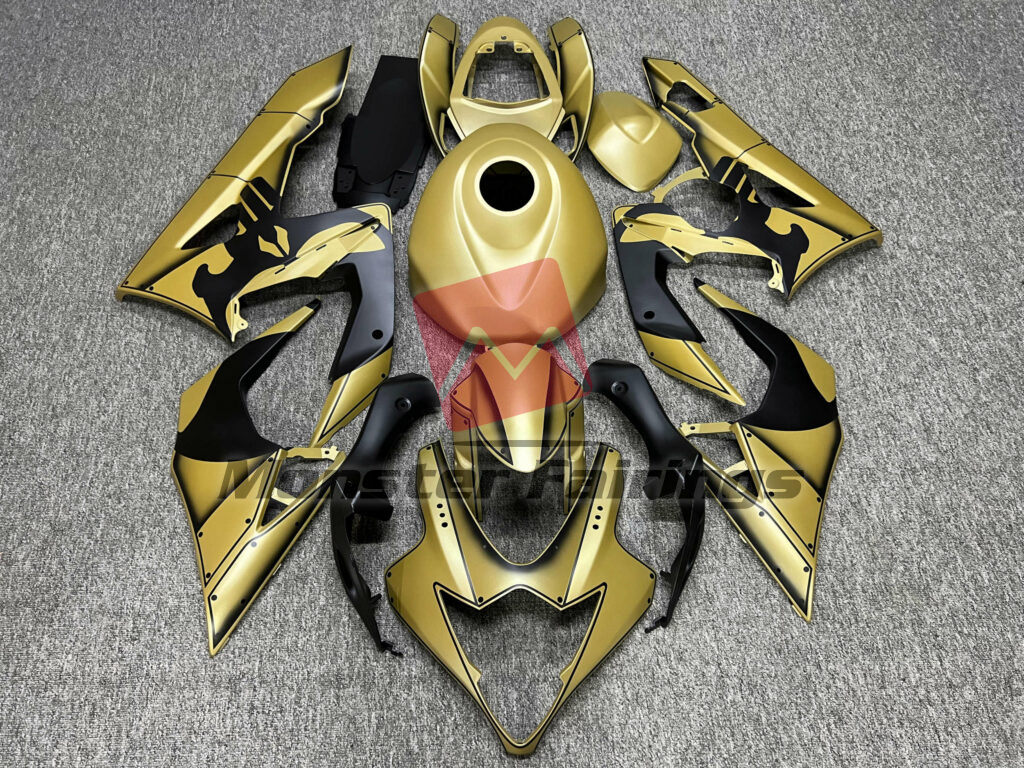 Suzuki GSXR 1000 2005 - 2006 Matte Desert Tan Punisher ABS fairings - custom motorcycle bodywork kit by Monster Fairings