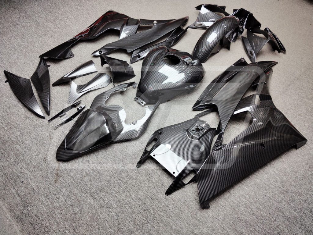 Yamaha R6 2006 - 2007 ABS fairings, Gloss Carbon Fiber Style - high - quality motorcycle kit by Monster Fairings
