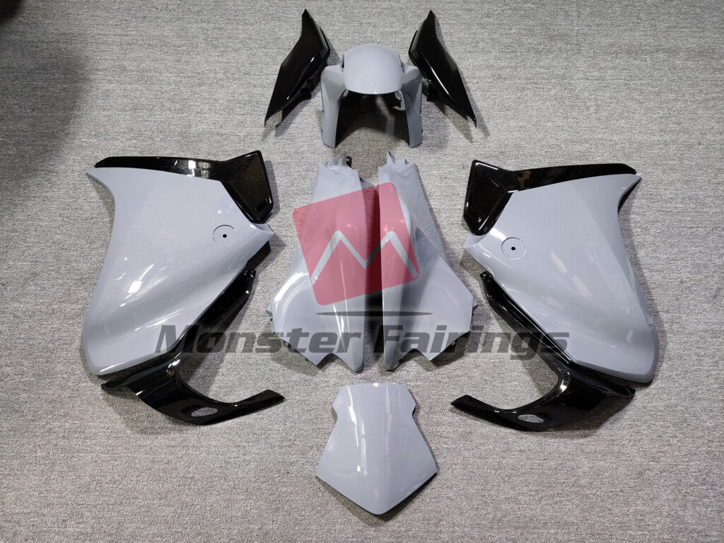 Honda VFR1200 2010 - 2013 Pearl Black Gray ABS fairings - custom motorcycle bodywork kit by Monster Fairings