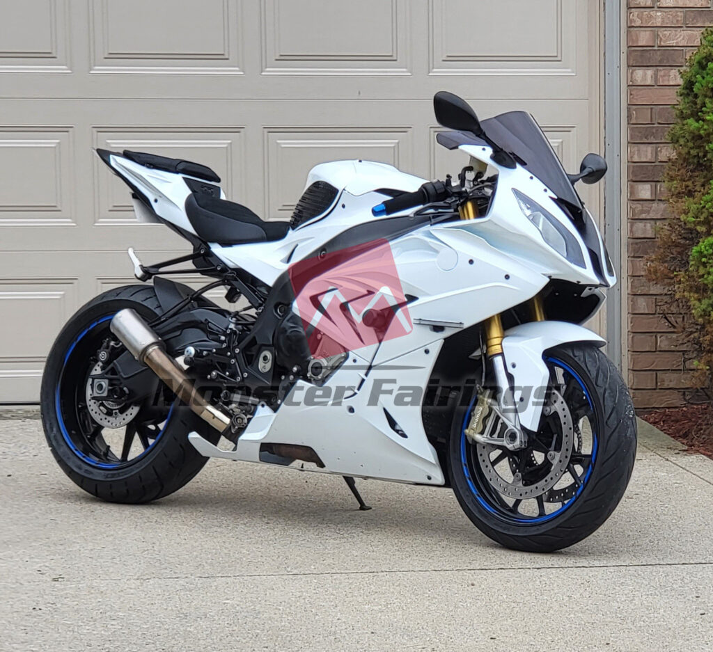 Monster Fairings ABS fairing kit for BMW S1000RR 2015 - 2016 - Pearl White, precise OEM fit