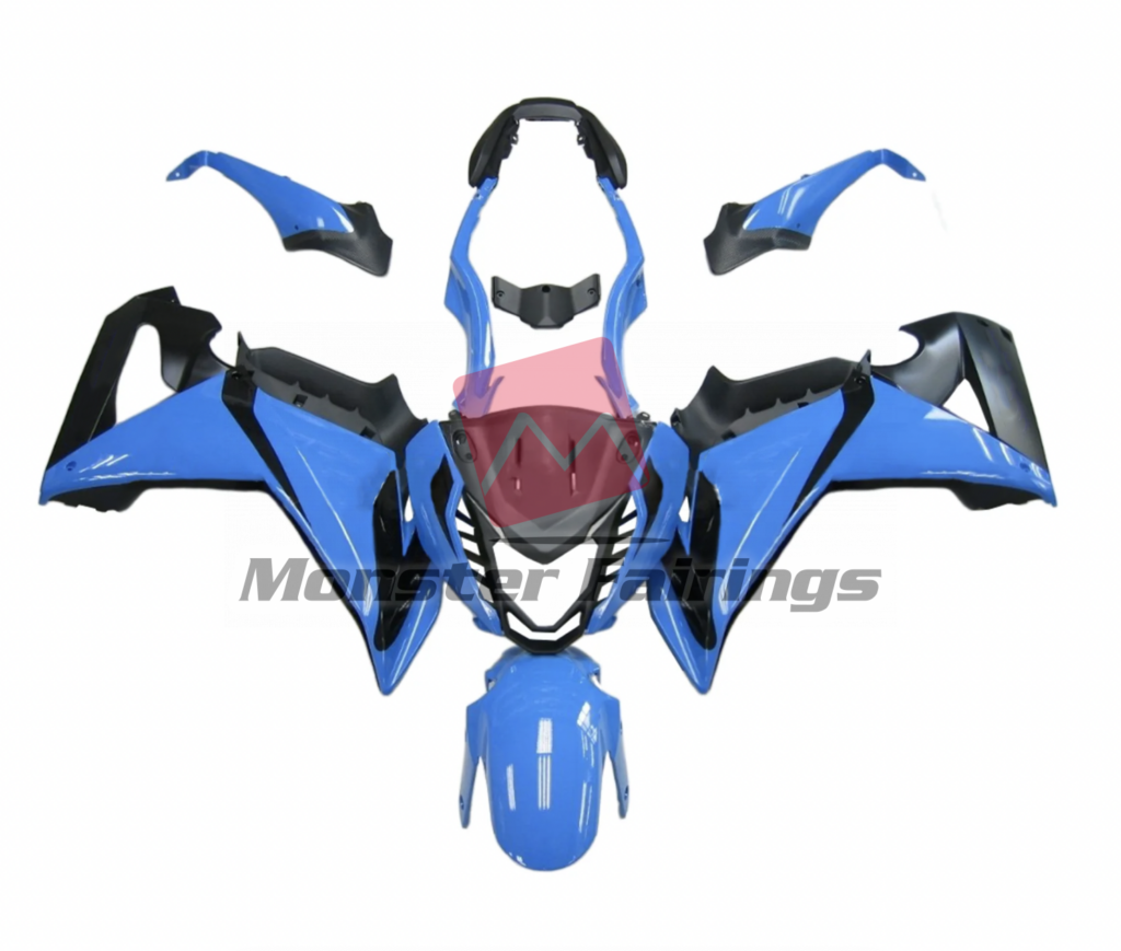 Honda CBR650F 2014 - 2016 Gloss Sky Blue ABS fairings - custom motorcycle bodywork kit by Monster Fairings