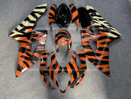 Suzuki GSXR 1000 2005-2006 Gloss Tiger Pattern ABS Fairings | Monster Fairings