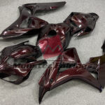 Gloss Red Wine Carbon Fiber Style ABS fairings for Honda CBR1000RR 2006 - 2007 - premium OEM fit kit by Monster Fairings