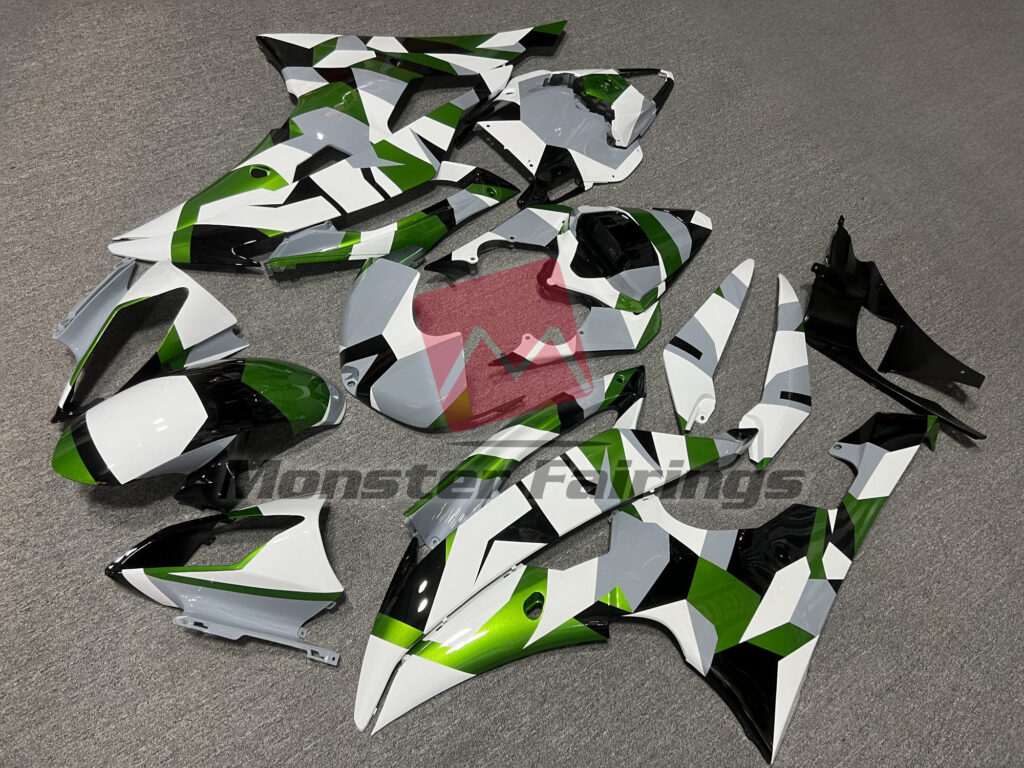 Geometric Pattern ABS fairings for Yamaha R6 2008 - 2016 - premium OEM fit kit by Monster Fairings