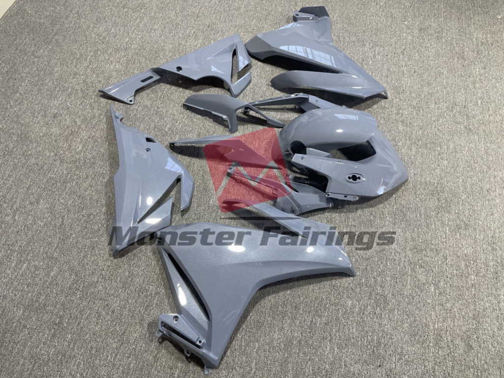 Gloss Nardo Gray ABS fairings for Honda CBR500R 2022 - 2023 - premium OEM fit kit by Monster Fairings