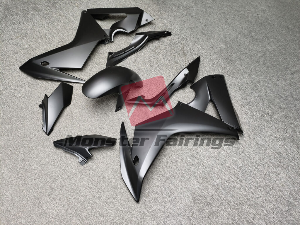 Matte Black ABS fairings for Honda CBR650F 2014 - 2016 - premium OEM fit kit by Monster Fairings