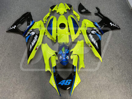 Yamaha R7 2021-2025 Gloss High Vis Yellow Shark ABS Fairings | Monster Fairings