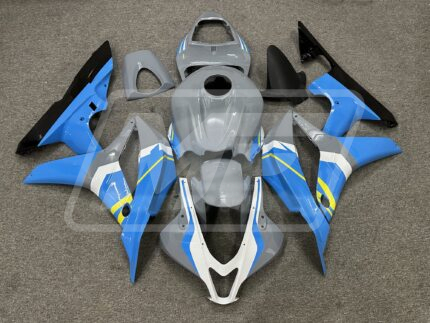 Honda CBR600RR 2007-2008 Blue & Nardo Gray ABS Fairings | Monster Fairings