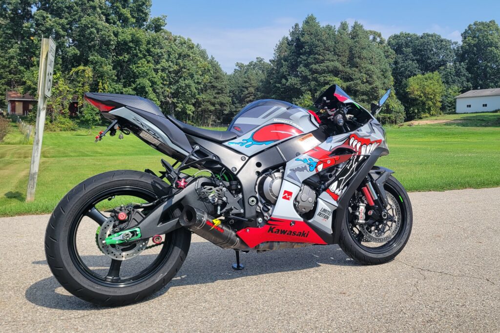 Kawasaki ZX10R 2016 - 2020 ABS fairings, Monster Shark - high - quality motorcycle kit by Monster Fairings