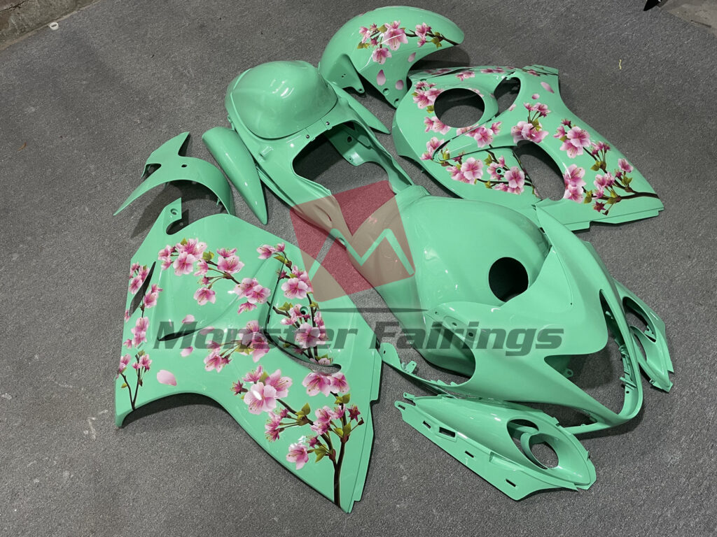 Arizona Tea ABS fairings for Suzuki GSXR 1300 2008 - 2020 - premium OEM fit kit by Monster Fairings