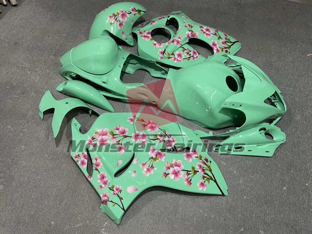 2008 - 2020 Suzuki GSXR 1300 Arizona Tea fairing set - ABS injection, custom painted by Monster Fairings