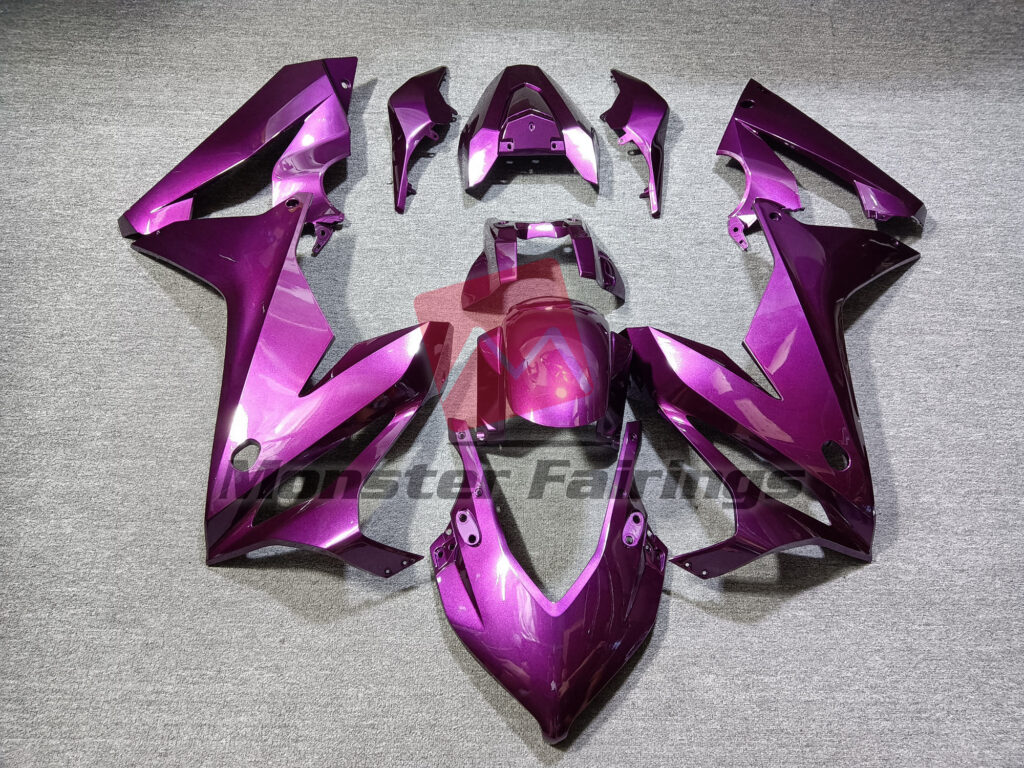 Honda CBR650R 2019 - 2020 Gloss Light Purple ABS fairings - custom motorcycle bodywork kit by Monster Fairings