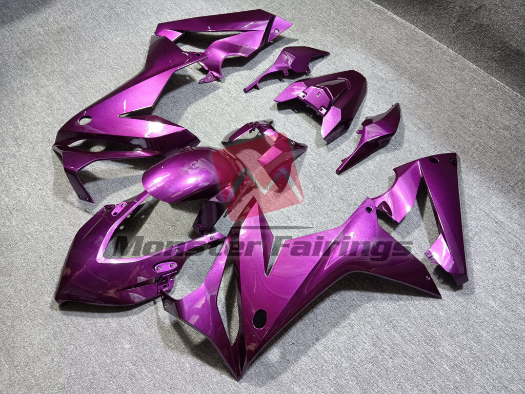 Honda CBR650R custom ABS fairings 2019 - 2020 in Gloss Light Purple - durable replacement kit, Monster Fairings