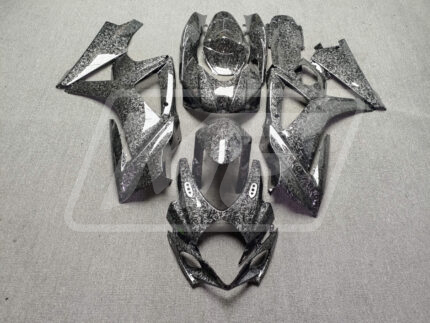 Suzuki GSXR 1000 2007-2008 Gloss Forged Carbon Fiber Style ABS Fairings | Monster Fairings