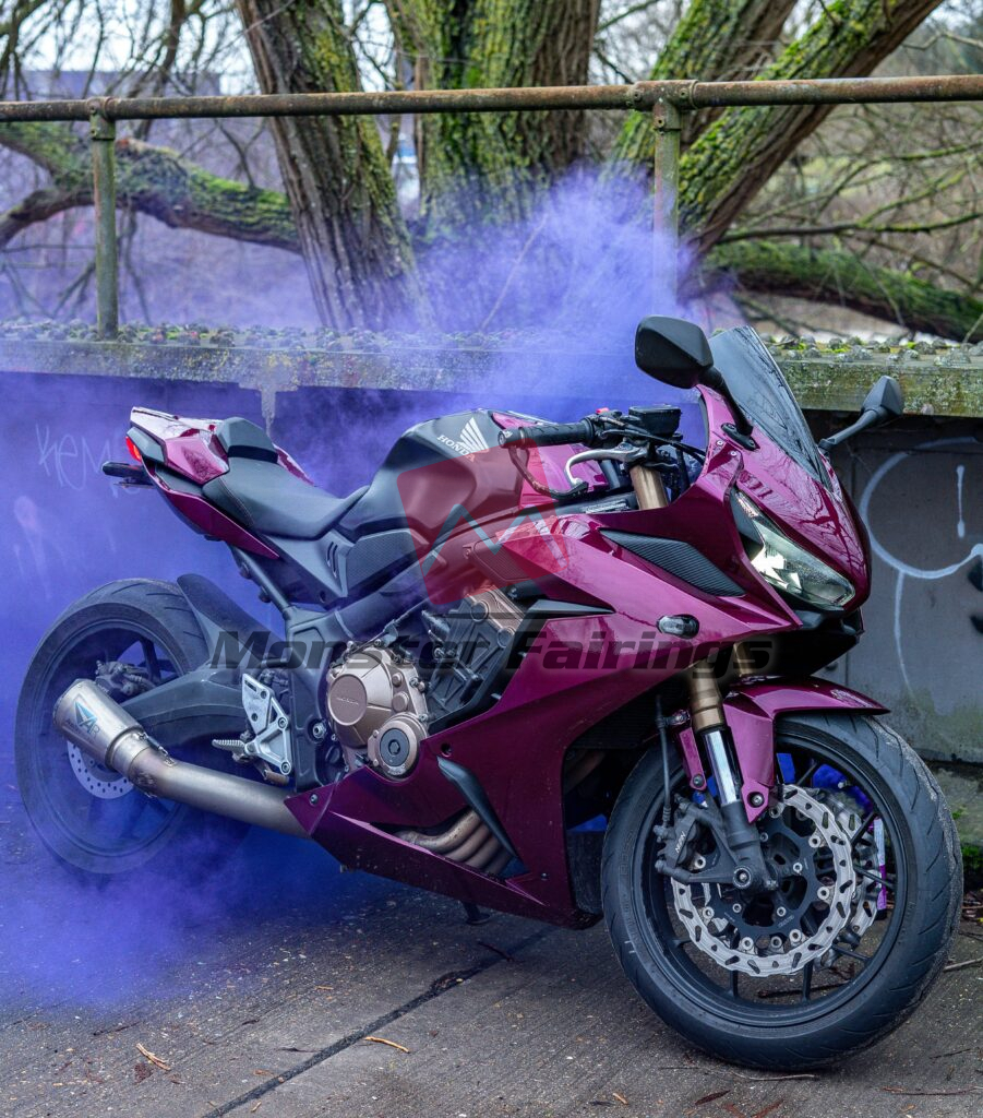 Monster Fairings ABS fairing kit for Honda CBR650R 2019 - 2020 - Gloss Light Purple, precise OEM fit