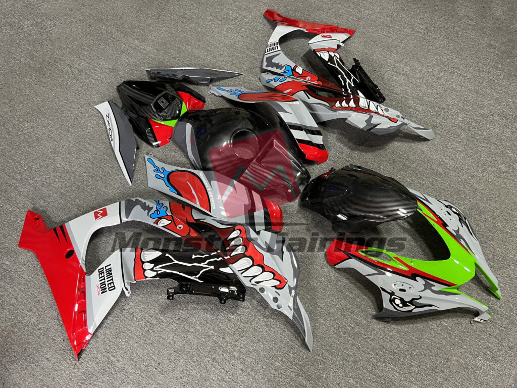 Monster Shark ABS fairings for Kawasaki ZX10R 2016 - 2020 - premium OEM fit kit by Monster Fairings