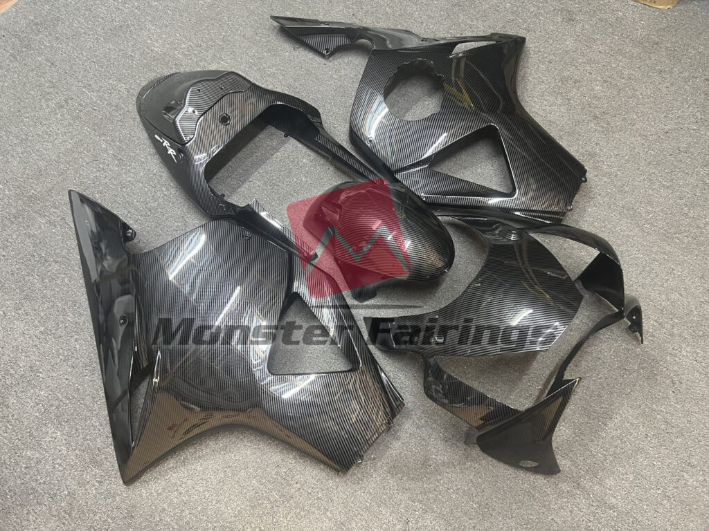 Honda CBR954RR custom ABS fairings 2002 - 2003 in Gloss Carbon Fiber Style - durable replacement kit, Monster Fairings