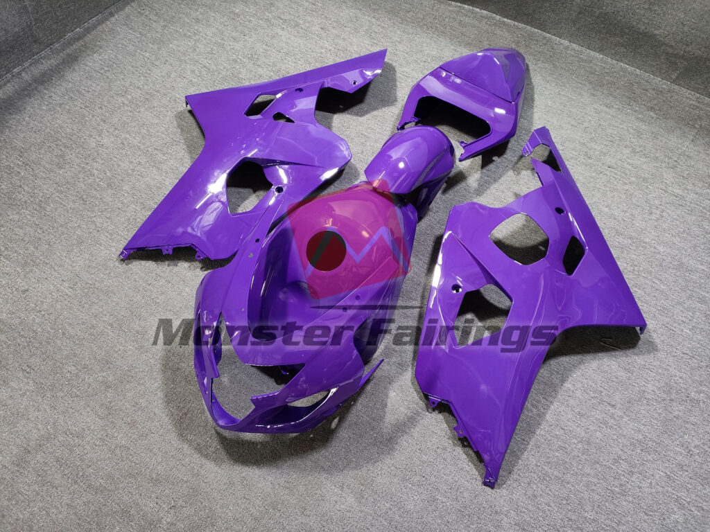 Full Purple ABS fairings for Suzuki GSXR 600 - 750 2004 - 2005 - premium OEM fit kit by Monster Fairings