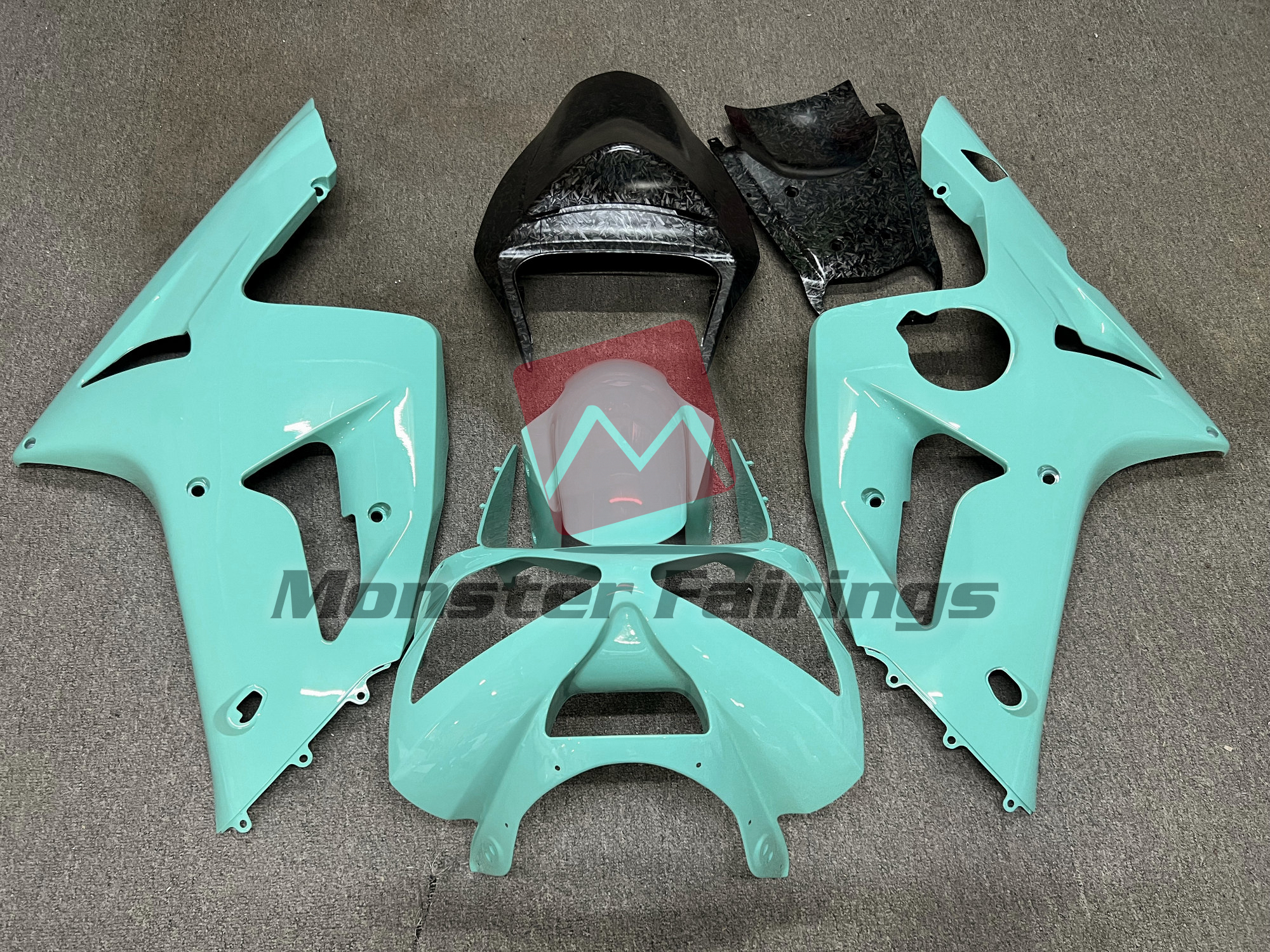 6/3.4 もみ店長様 ZX-6R 03-04 Fairings - Monster Fairings