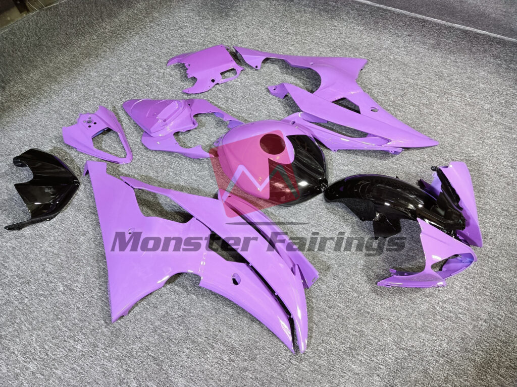 Gloss Purple ABS fairings for Yamaha R6 2008 - 2016 - premium OEM fit kit by Monster Fairings