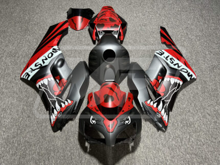 Honda CBR1000RR 2004-2005 Matte Monster Red ABS Fairings | Monster Fairings