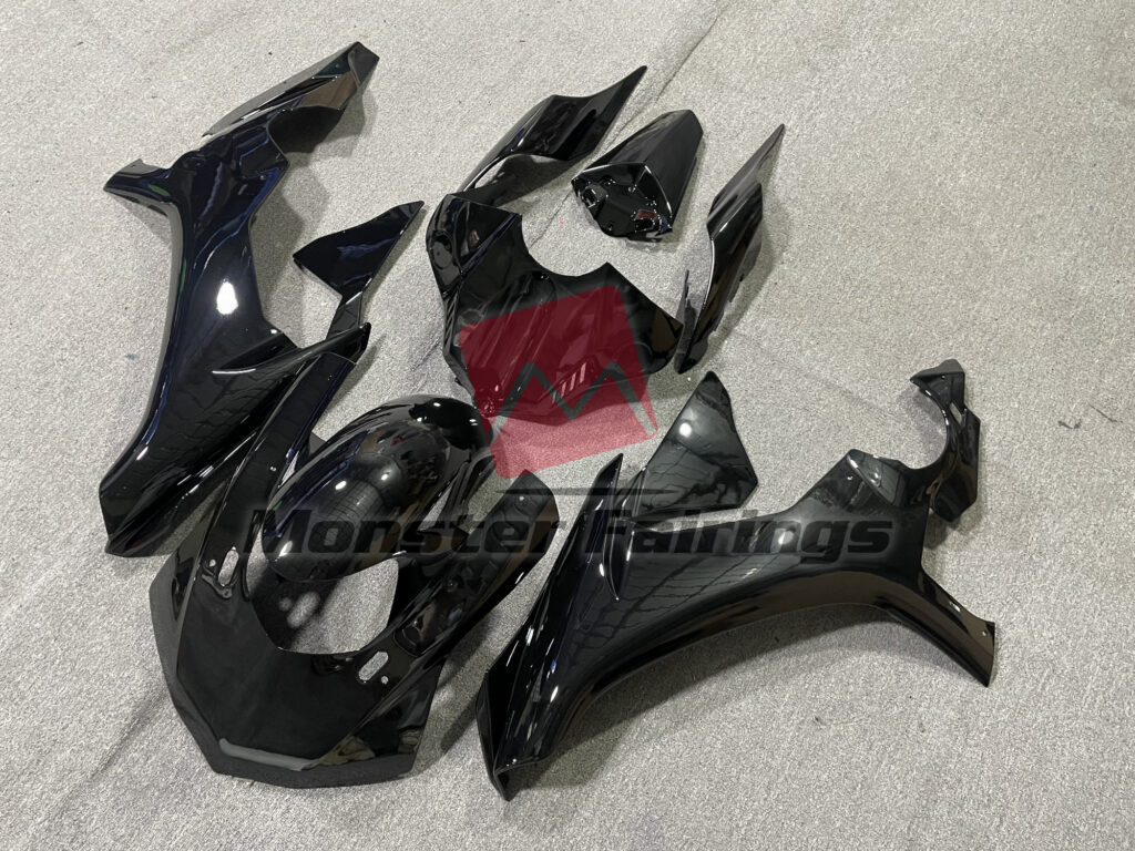 Gloss Black ABS fairings for Yamaha R1 2015 - 2019 - premium OEM fit kit by Monster Fairings