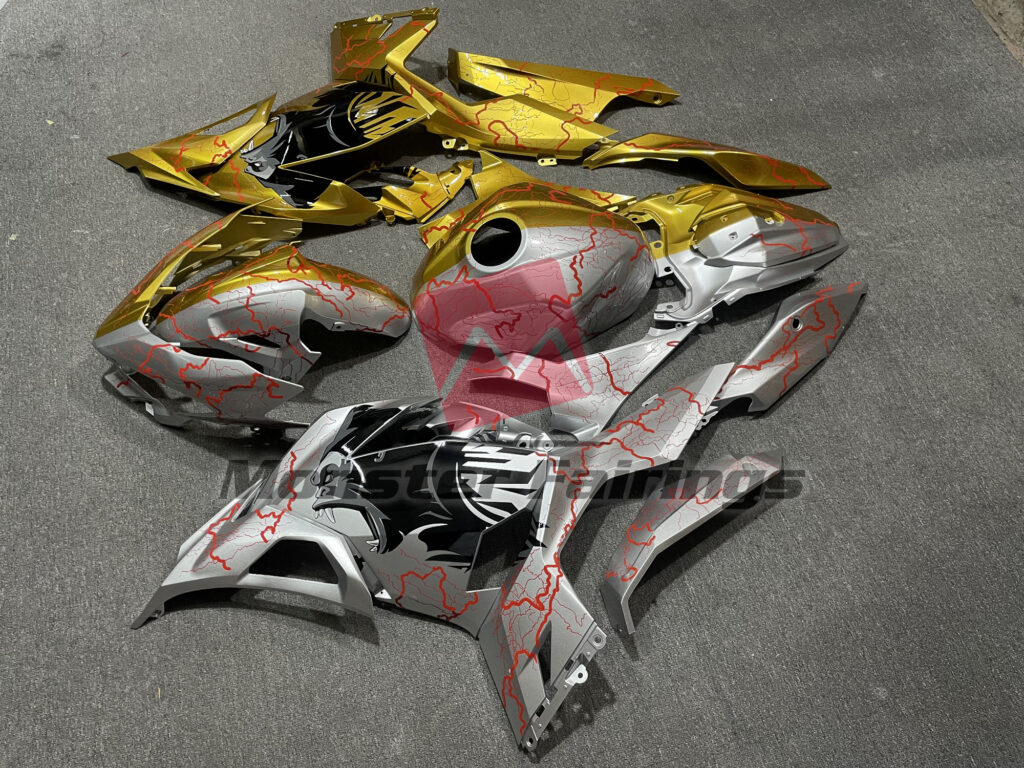 Gorilla Thunder ABS fairings for Kawasaki Ninja 400 2018 - 2024 - premium OEM fit kit by Monster Fairings