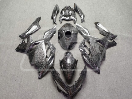 Kawasaki Ninja 400 2018-2024 Gloss Forged Carbon Fiber Style ABS Fairings | Monster Fairings