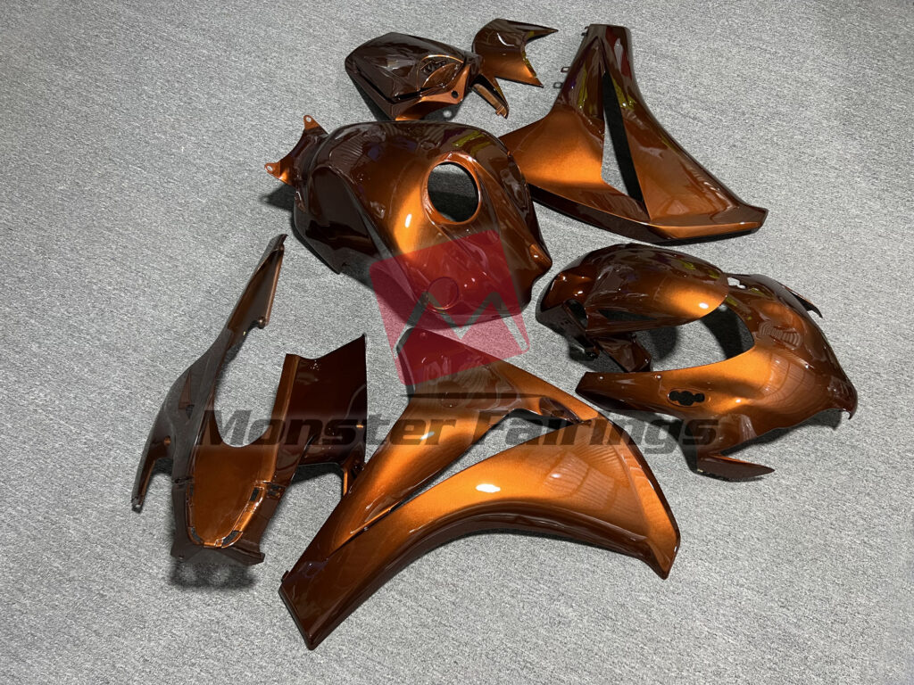 Honda CBR1000RR custom ABS fairings 2008 - 2011 in Gloss Bronze - durable replacement kit, Monster Fairings