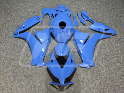 Honda CBR1000RR 2012-2016 Gloss Light Blue Carbon Fiber Style ABS Fairings | Monster Fairings