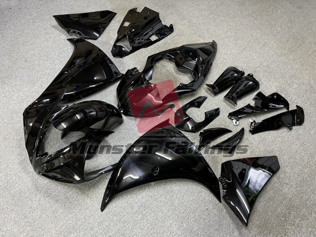 Gloss Black ABS fairings for Yamaha R1 2009 - 2011 - premium OEM fit kit by Monster Fairings