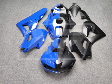 Honda CBR600RR 2013-2025 Gloss Blue & Matte Black Split ABS Fairings | Monster Fairings