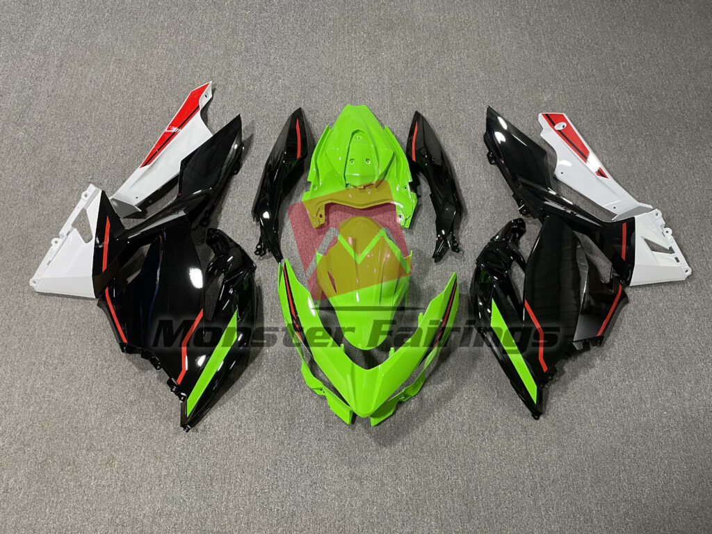 Kawasaki Ninja 400 2018 - 2024 Gloss OEM Style ABS fairings - custom motorcycle bodywork kit by Monster Fairings